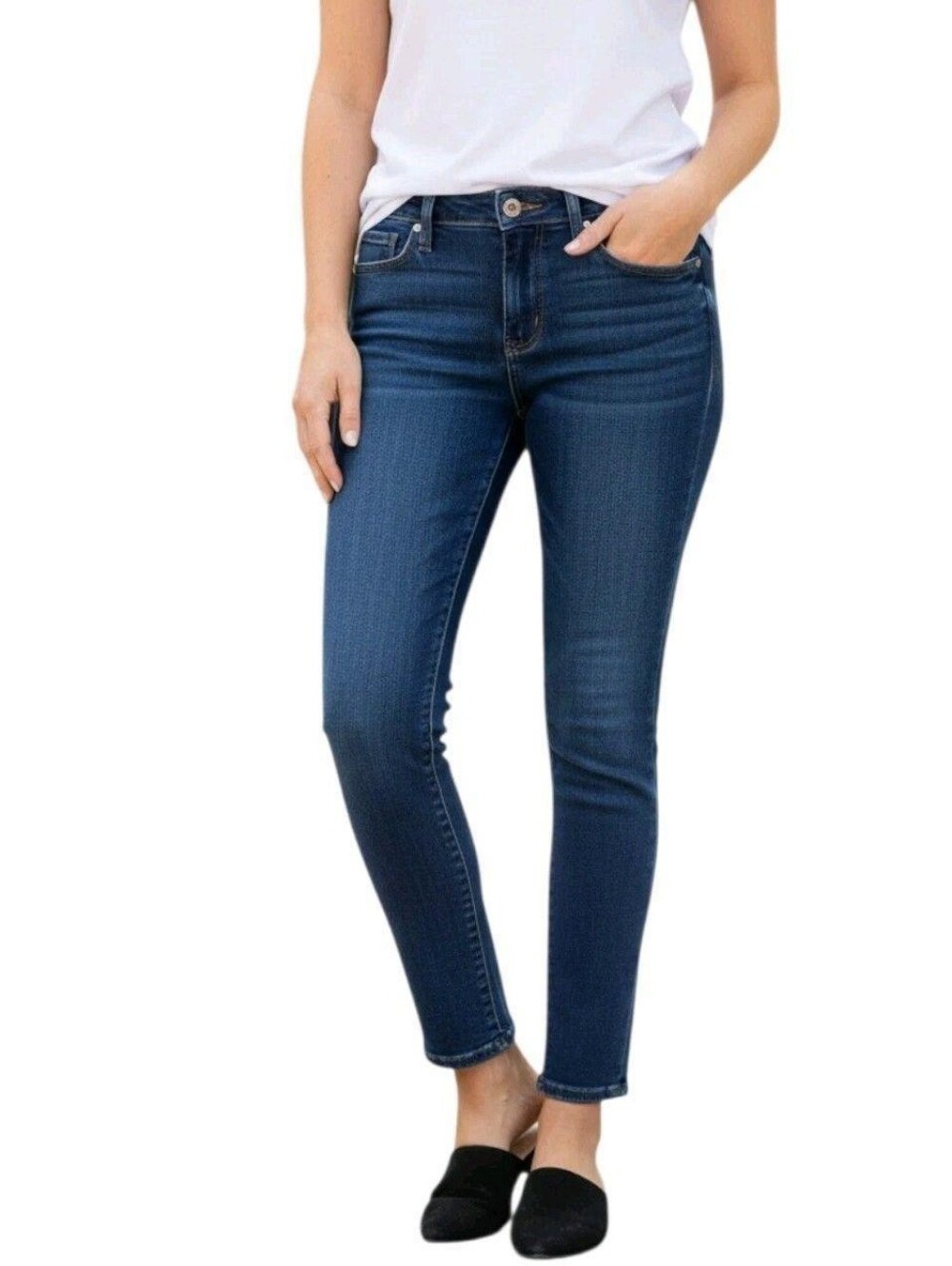 PAIGE Skinny Jeans Dark Indigo